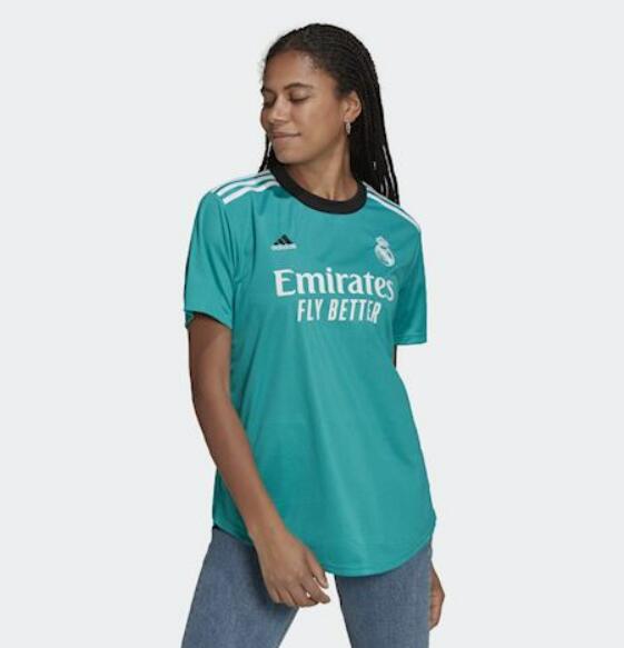 2021/22 Real Madrid Women Football Kit Third Soccer Jersey